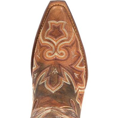 Rocky HandHewn Women's Snip Toe Western Boot, , large