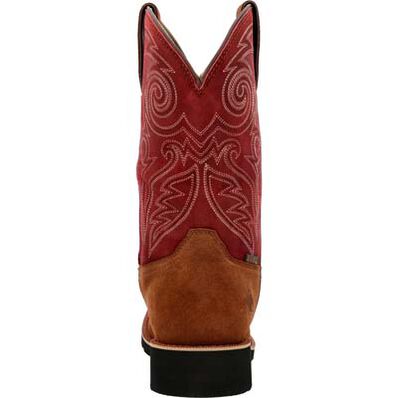 Rocky MonoCrepe 12” Waterproof Western Boot, , large