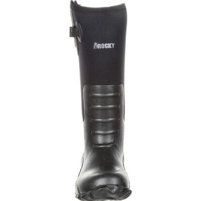 Rocky Core Black Rubber Waterproof Outdoor Boot, , large