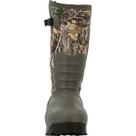 ROCKY Claw Rubber Boot Realtree Edge 1200g Size 10 for sale online 