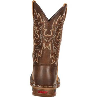 Rocky Long Range Carbon Fiber Toe Western Boot, , large