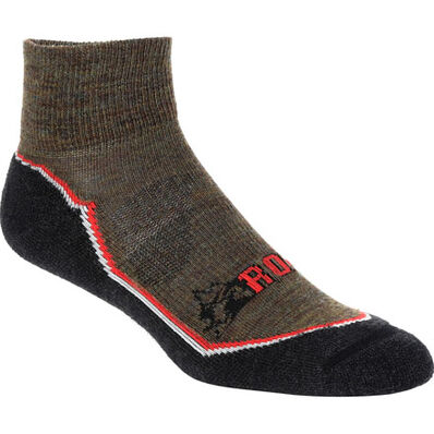 Rocky Outback Hiking Quarter Sock, Loden(Green), large Rocky Outback Hiking Quarter Sock, Loden(Green), large