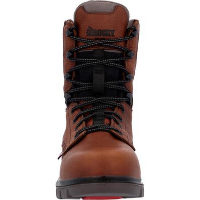 Rocky Worksmart 8" Waterproof Composite Toe Work Boot, , large