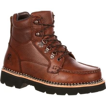 Casual Brown Chukka Lacer Boots