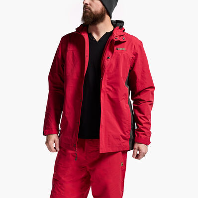 Rocky ProHunter Rain Jacket with Hood, Biking Red, large