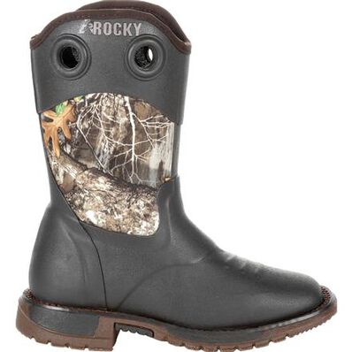 Rocky Big Kid's Original Ride FLX Western Boot, , large