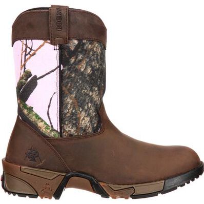 Rocky Big Kid Aztec Pull-On Wellington Boot, , large