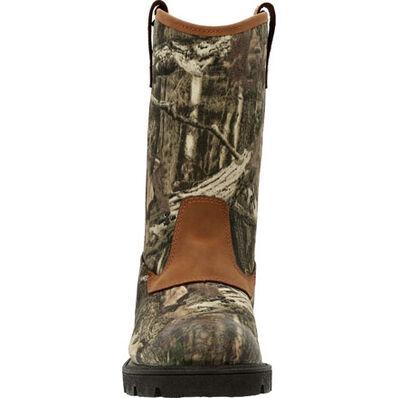 Rocky Men's Mossy Oak Break Up Waterproof Boots Size: 11 Wide In The