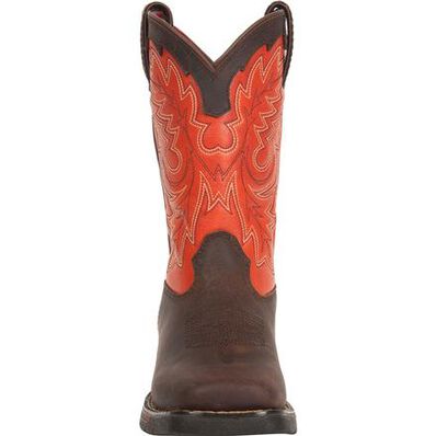 Rocky Kid's Long Range - Square-Toe Western Boot, , large
