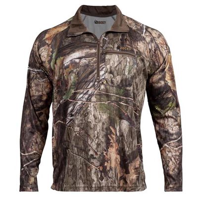 Rocky SilentHunter 1/4 Zip Jacket, Mossy Oak Country DNA, large Rocky SilentHunter 1/4 Zip Jacket, Mossy Oak Country DNA, large