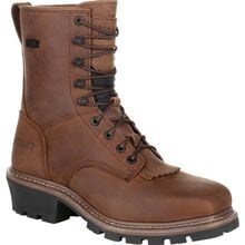 Rocky Square Toe Logger Composite Toe Waterproof Work Boot