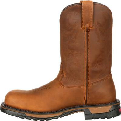Rocky Original Ride Composite Toe Waterproof Roper Western Boot, , large