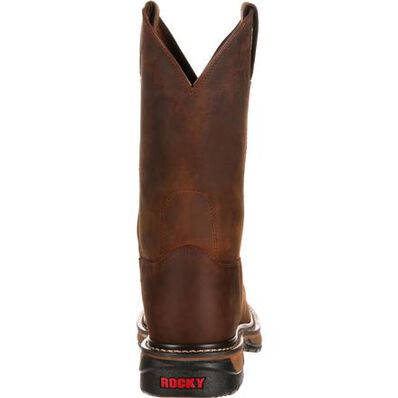Rocky Original Ride Steel Toe Western Boot, , large
