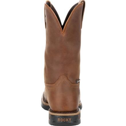 rocky long range waterproof western boot