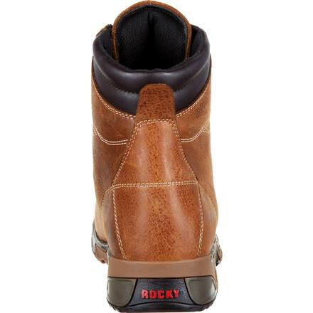 Rocky Women s Aztec Brown Lace up Composite Toe Waterproof Work Boot style RKK0223