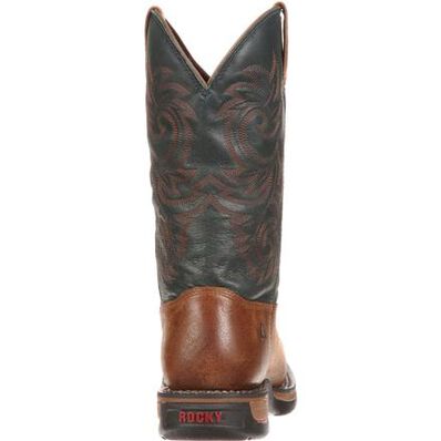Rocky Long Range Waterproof Western Boot, , large