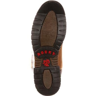 Rocky Original Ride Branson Roper Steel Toe Western Boots, , large