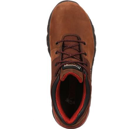 Rocky Bigfoot Waterproof Brown Oxford Work Shoe, #RKYK066