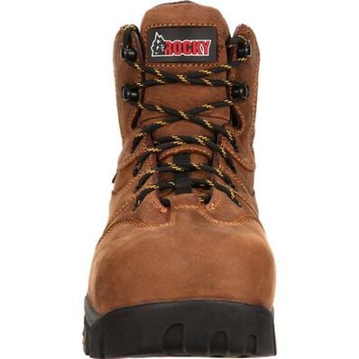 Rocky Nail Guard Steel Toe Puncture-Resistant Waterproof Work Boot, , large