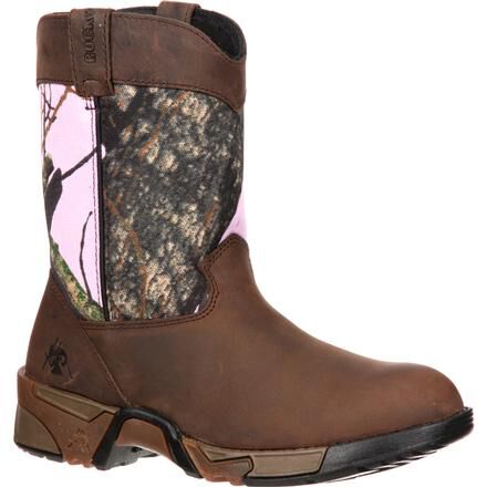 Mossy oak pink camo boots shop