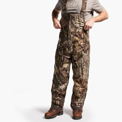 Rocky ProHunter Waterproof Insulated Bibs, REALTREE APX, large