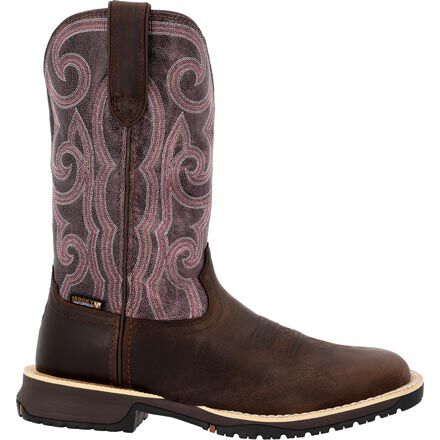 Rocky boots navy on sale