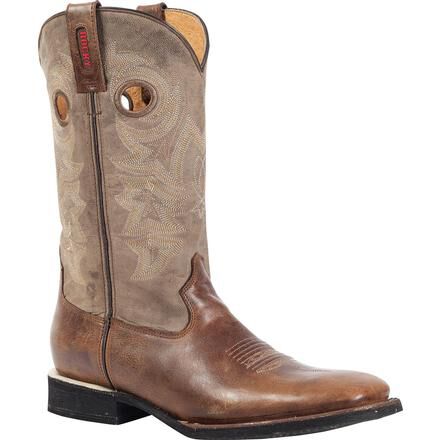 Rocky HandHewn Square Toe Western Boot