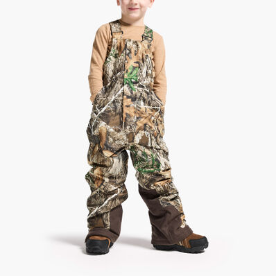 Rocky Junior ProHunter Waterproof Insulated Bibs, Realtree Edge, large