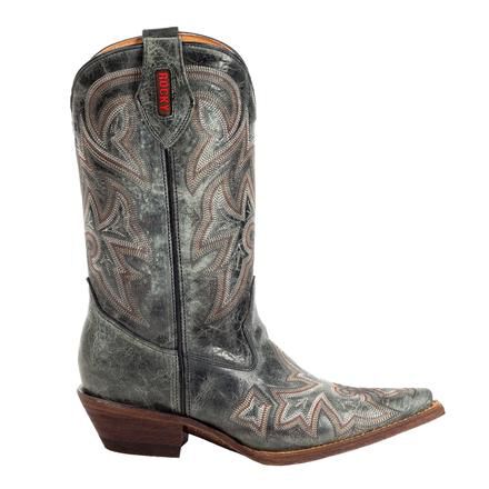 12 Rocky HandHewn Women s Snip Toe Western Boots Style RW021