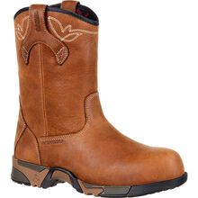 Rocky Aztec Women's Composite Toe Waterproof Work Pull-on Boot