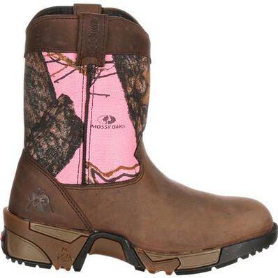 Rocky Little Kid Aztec Pull-On Wellington Boot, , large