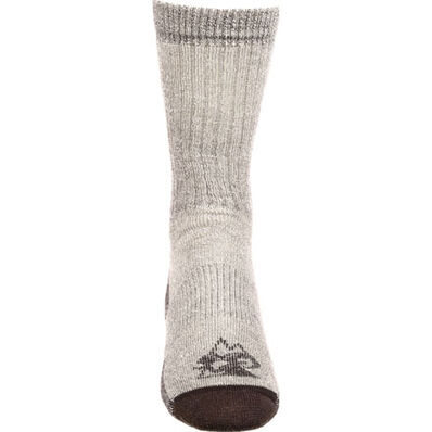 Rocky Performance Hiker Sock, DARK BROWN, large