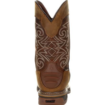 Rocky Iron Skull Men s 600G Insulated Comfortable Pull On Western Boot