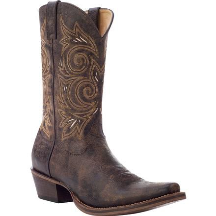 Rocky Men s 12 HandHewn Pull On Western Boots Style 4951