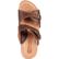 4EurSole Golden Day Women's Brown Leather Slide, , large