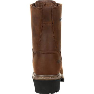 Rocky Square Toe Logger 400G Insulated Composite Toe Waterproof Work Boot, , large