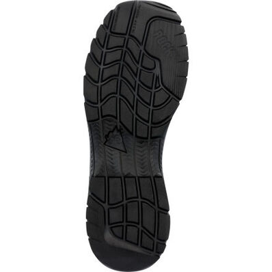 Rocky Cadet 8" Black Side Zip Public Service Boot, , large