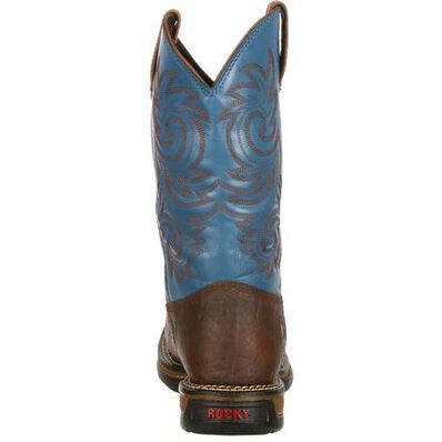 Rocky Long Range Carbon Fiber Toe Waterproof Western Boot, , large
