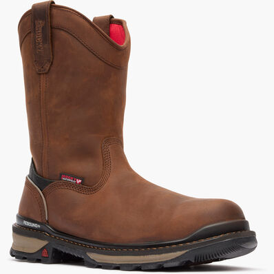 Rocky Rams Horn Waterproof Composite Toe Pull-On Work Boot, , large