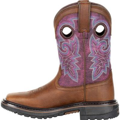 Rocky Kid's Original Ride FLX Western Boot, , large