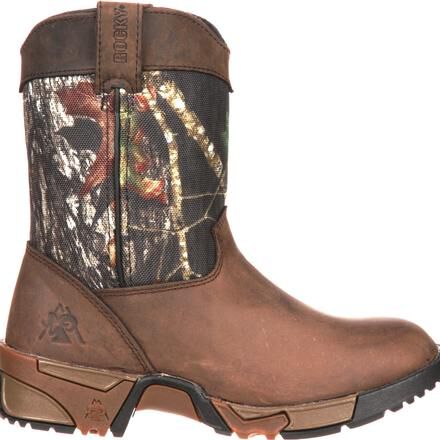 Rocky Kids Aztec Camo Outdoor Wellington Boots 3639