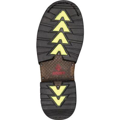 Rocky IronClad Steel Toe HiVis Waterproof Boot, , large