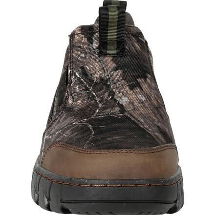 Camo slip top on boots