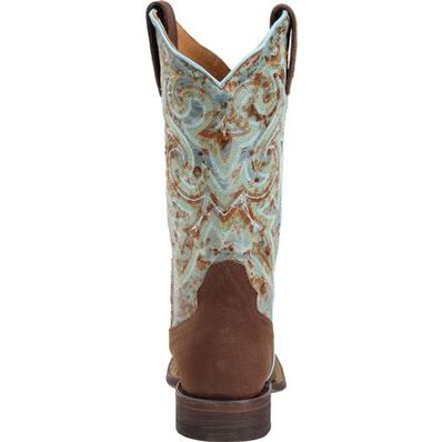 Rocky HandHewn Women's Square Toe Western Boot, , large