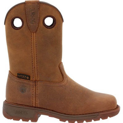 Rocky Big Kids' Legacy 32 Waterproof Western Boot, , large