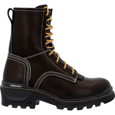 Rocky Rams Horn Logger Waterproof Work Boot, RKK0438