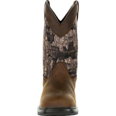 Insulated square toe best sale boots