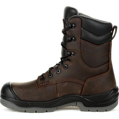 Rocky Worksmart 8 In Composite Toe Waterproof Work Boot, , large