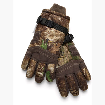Rocky 100G Insulated Waterproof Outdoor Gloves, REALTREE APX, large