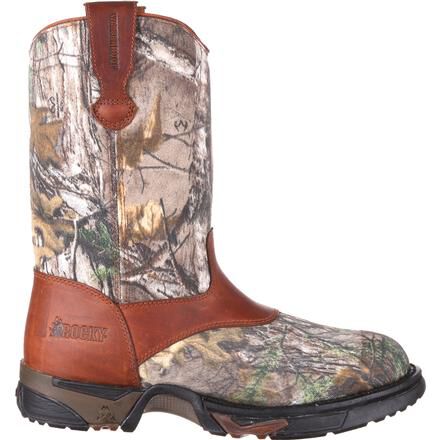Pull on hunting boots best sale
